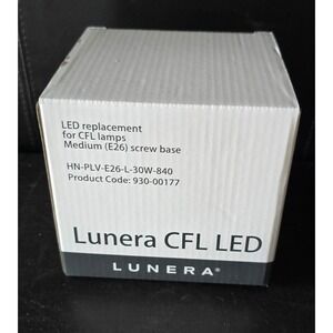 Lunera CFL‎ LED E26 Medium Screw Base Vertical Mount Replacement Bulb